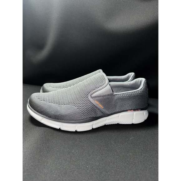 Skechers Other - Skechers Equalizer Dual Lite Slip On Shoes Gray Memory Foam Men's Size 11.5